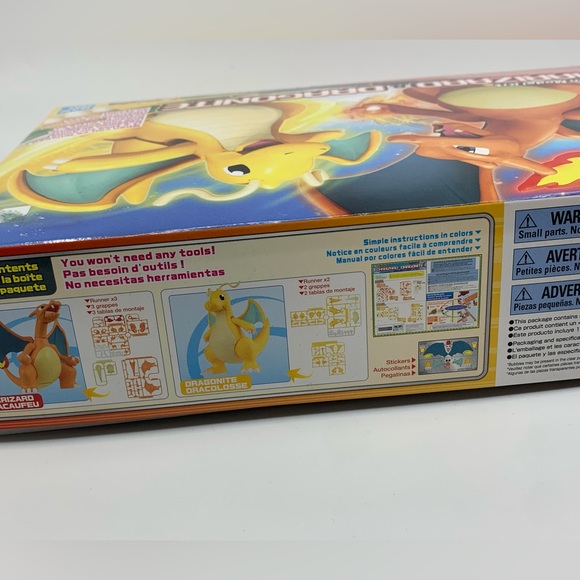 Bandai Pokemon Charizard & Dragonite Model Kit - Picture 2 of 6